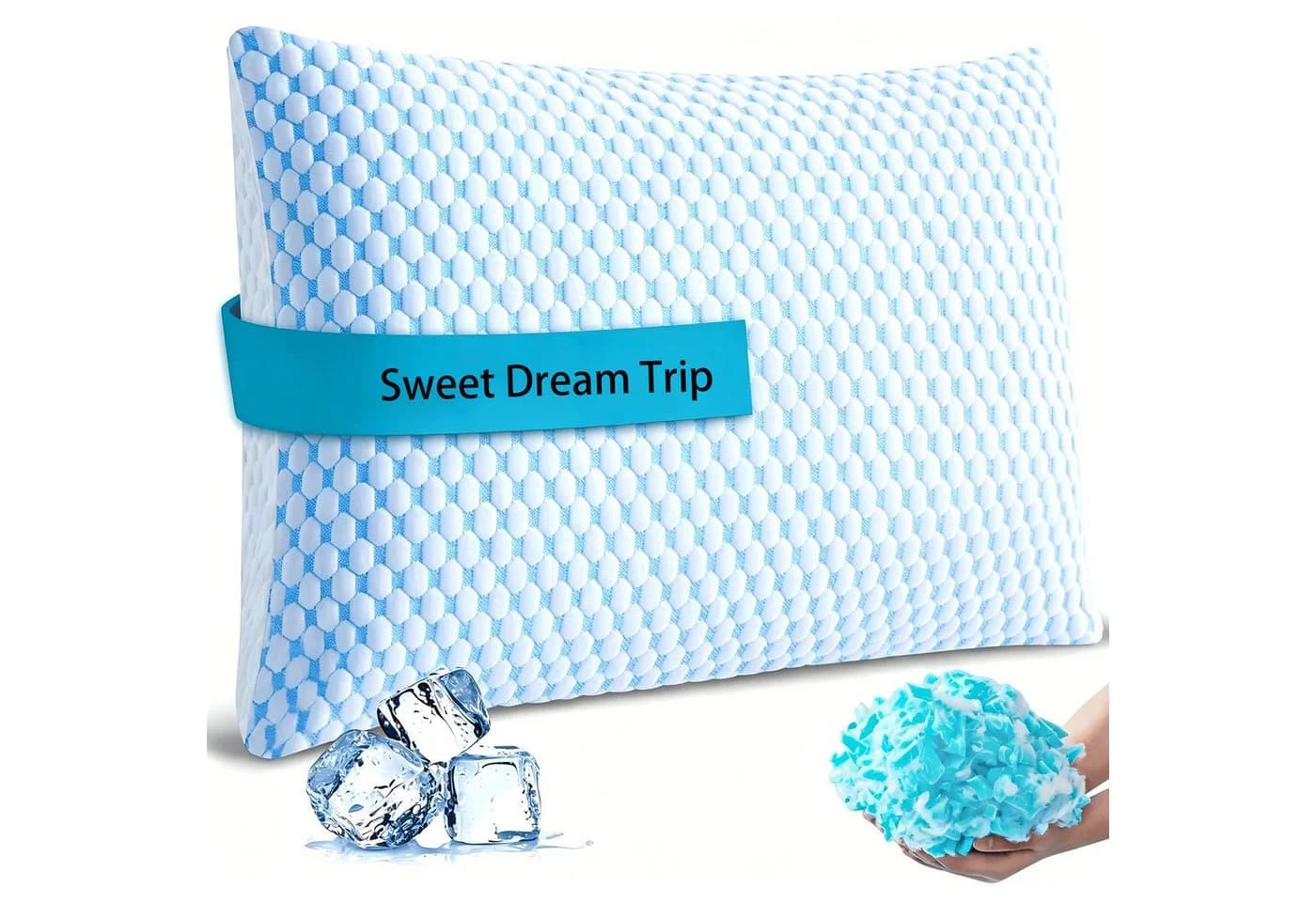 Kityhome Nackenstützkissen Memory Foam Kühlend Ergonomisch - Bild 2