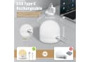 AIBISTAR LED-Leuchtmittel E27 mit Fernbedienung & Magnetsockel, 3 Farben, USB Bild 3