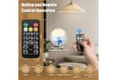 AIBISTAR LED-Leuchtmittel E27 mit Fernbedienung & Magnetsockel, 3 Farben, USB Bild 4