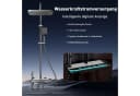Kityhome LED-Duschsystem mit Temperaturanzeige und Regenbrause Grau Bild 4