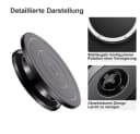 LIANNA Tortenplatte Drehbar 28cm Schwarz Backwerkzeug-Set Bild 1