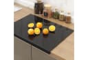 LIANNA Acryl-Schneidebrett mit Thekenrand BPA-frei Transparent Bild 1