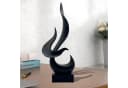 LIANNA Dekofigur Schwarze Flamme Skulptur Modern Bild 4