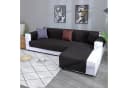 LIANNA Gesteppter Sofahusse Wasserabweisend Wendbar für L-Sofa Bild 3