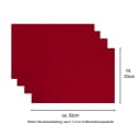 Vivi Idee Platzset 4er/6er 100% Baumwolle Rot Abwaschbar Bild 5