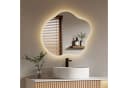 EMKE LED Badspiegel mit Beleuchtung, Antibeschlag, 3 Lichtfarben Bild 2