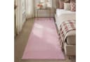 PURECOZY Kurzflor Teppich Scandi-Look Beige Grau Rosa Bild 2