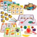 Ophy Montessori Lernspielzeug Sortierspielzeug 50+ Teile Bunt Bild 2