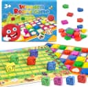 Ophy Lernspielzeug 2-in-1 Brettspiel Schneckenrennen Montessori Holz Bild 2
