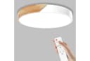 Ophy LED Deckenleuchte Modern Eichenholz Dimmbar Fernbedienung Bild 2