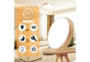 Ophy LED Deckenleuchte Modern Eichenholz Dimmbar Fernbedienung Bild 4