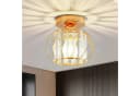 Ophy Kristall-Deckenleuchte Gold E27 Modern Bild 2