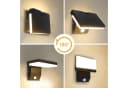 Ophy LED Außen-Wandleuchte mit Bewegungsmelder 24W IP66 Bild 3