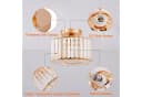 Ophy LED Deckenleuchte Kristall-Kronleuchter Gold E27 Bild 5