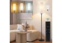 Ophy Stehlampe Modern Dimmbar mit Fernbedienung & Fußschalter Schwarz/Weiß Bild 1