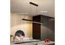 Ophy LED Pendelleuchte Dimmbar mit Fernbedienung Schwarz Bild 3