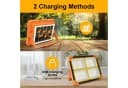 Ophy Solar-Arbeitsleuchte wiederaufladbar 288 LEDs 5 Modi magnetisch Bild 3