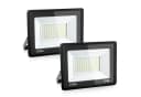 Ophy Flutlichtstrahler 2er-Set LED-Außenstrahler Schwarz IP66 Bild 2