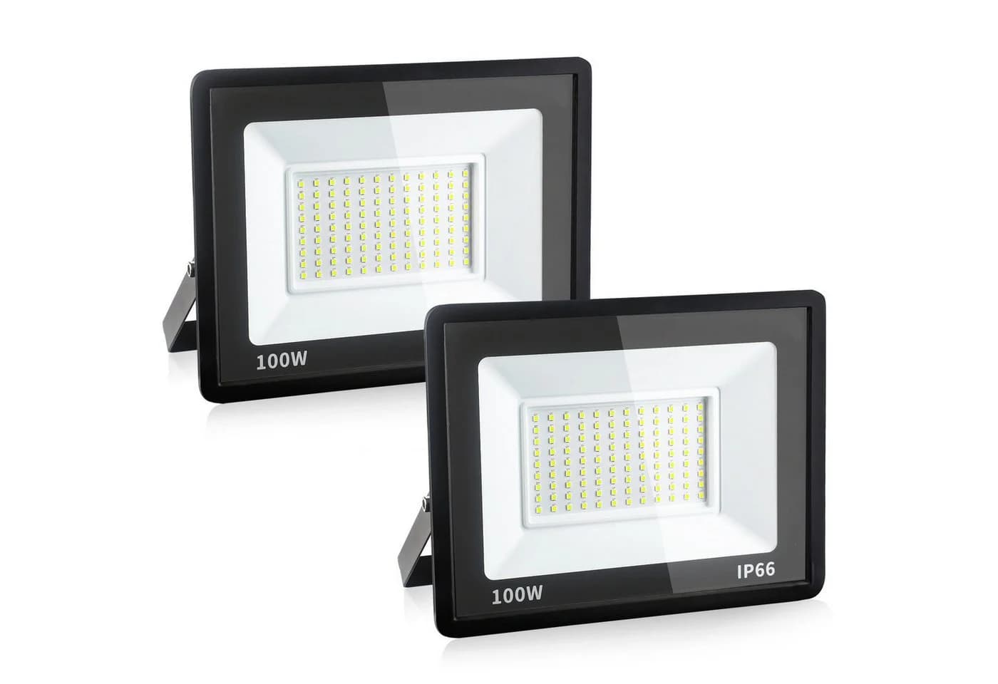 Ophy Flutlichtstrahler 2er-Set LED-Außenstrahler Schwarz IP66 - Bild 2