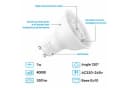 Ophy LED Spot GU10 7W Kaltweiß 4000K 550lm 10er Pack Bild 4