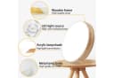 Ophy LED Deckenleuchte Rund 60cm Holz-Optik IP54 Bild 4