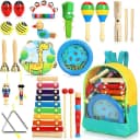 Ophy 24-teiliges Holz-Percussion-Set für Kinder ab 3 Jahren Bild 2