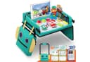 Ophy Kinder Reisetisch 2-in-1 mit Roboter-Rucksack & Zubehör Bild 2