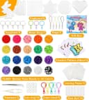 Ophy Kreativset 10.000+ Bügelperlen Set Bunt 5mm Bild 1