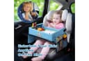 Ophy Tragbarer Kinderspiel-Tisch Blau Verstellbar Bild 1
