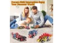 Ophy 6-teiliges Dinosaurier-Spielzeugauto-Set mit Spielmatte Bild 3