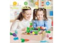 Ophy Montessori Lernspielzeug aus Holz – Karotten-Steckspiel & Angelspiel Bild 1