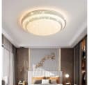 Ophy LED-Deckenleuchte mit Kristallrand dimmbar 40cm Bild 2