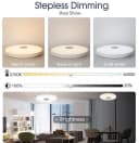 Ophy LED Deckenleuchte mit RGB, Bluetooth-Lautsprecher & Fernbedienung Bild 3