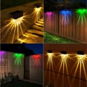 Ophy LED Solarleuchte 4er-Set Farbwechselnd Warmweiß IP65 Bild 3