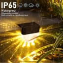 Ophy LED Solarleuchte 4er-Set Farbwechselnd Warmweiß IP65 Bild 4
