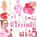 Ophy Spielzeug-Arztkoffer Rosa 34-teilig mit Licht- und Soundeffekten Bild 2