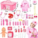 Ophy Spielzeug-Arztkoffer Rosa 34-teilig mit Licht- und Soundeffekten Bild 3