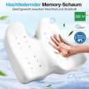 Ophy U-förmiges Memory-Schaum Sitzkissen Schwarz Bild 1