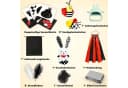 Ophy Lernspielzeug Kontrastkarten-Box 29-teilig Schwarz-Rot Montessori Bild 1