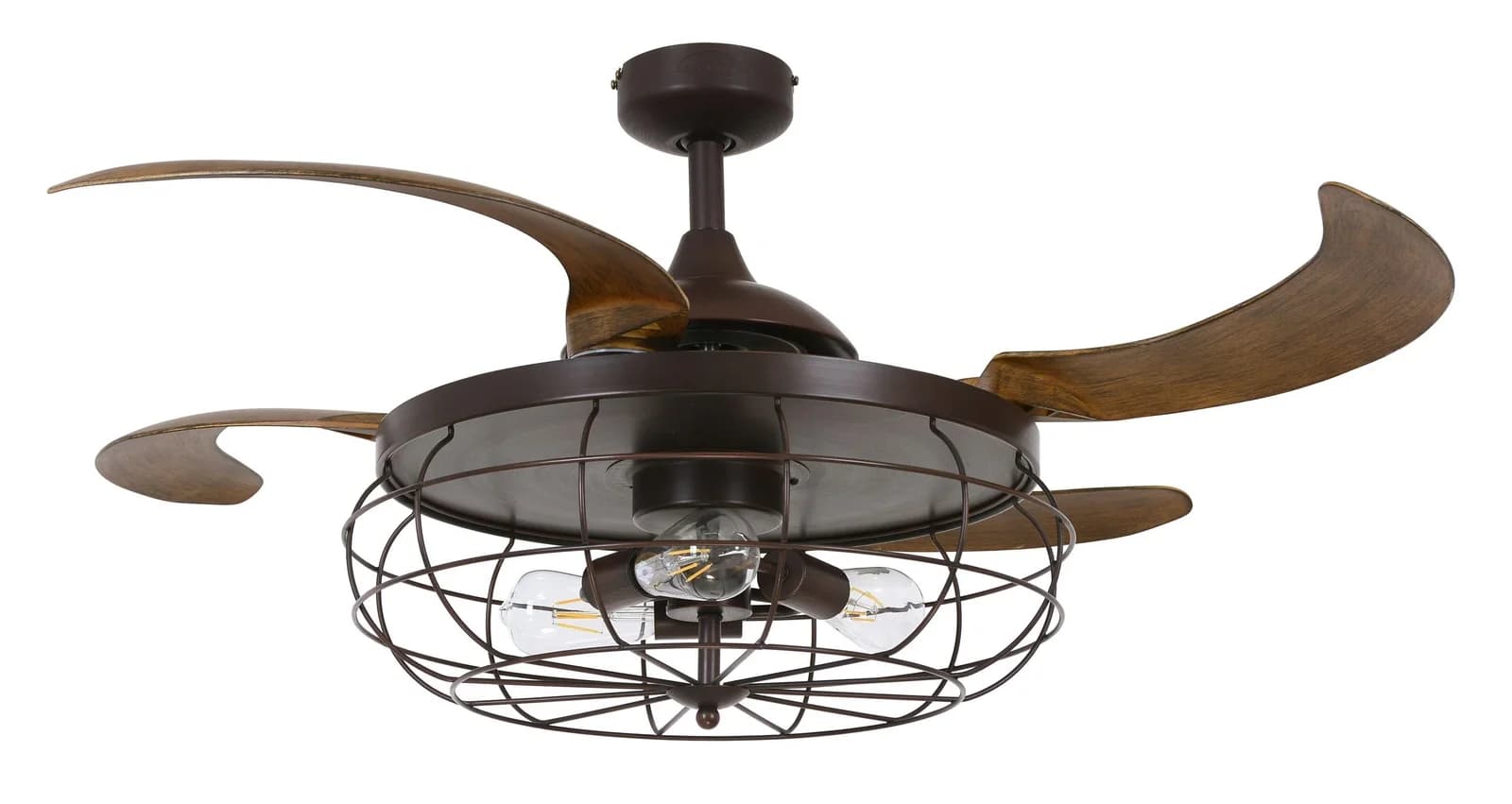 Beacon Deckenventilator Licht Fanaway Industri braun leise