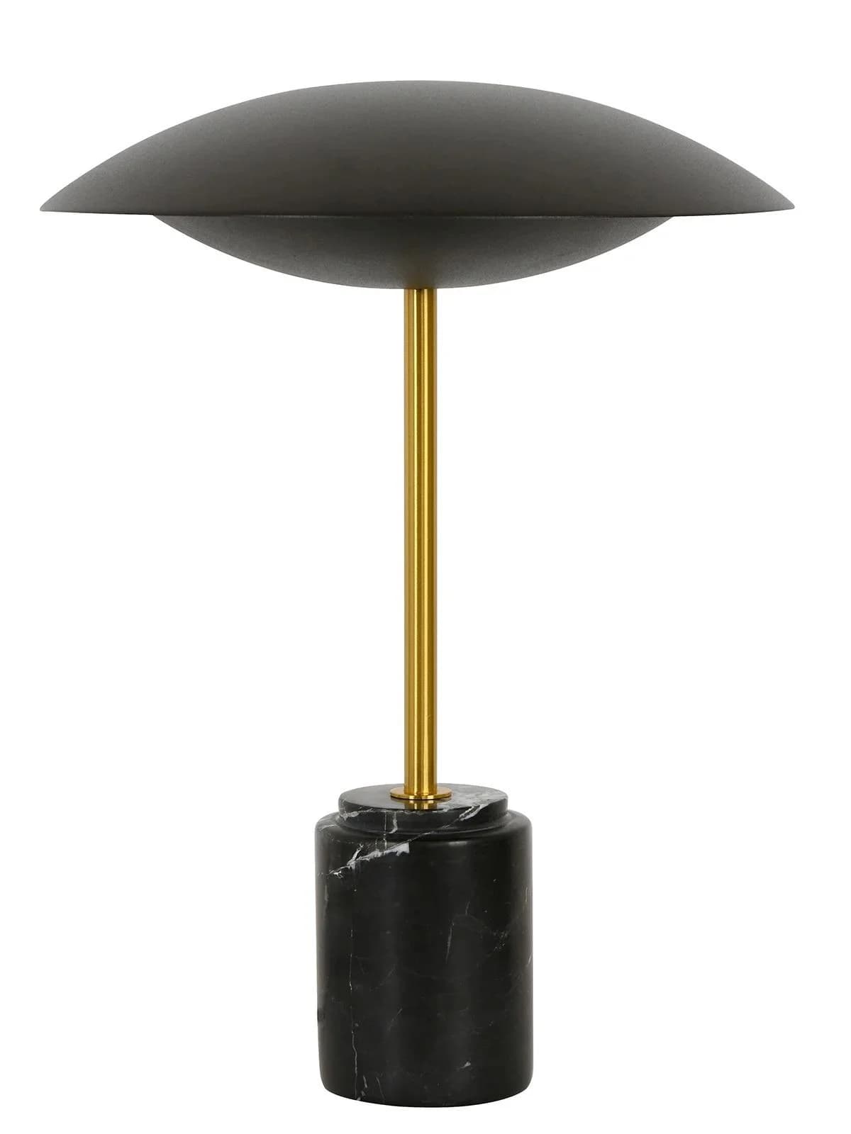 Beacon Tischleuchte Loft, Schwarz, Marmor