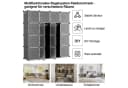 Clanmacy Kleiderschrank DIY 16 Würfel Stecksystem Weiss Bild 5