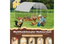 Clanmacy Hühnerstall Kuppeldach 3x2x2m Outdoor Geflügelstall Bild 3