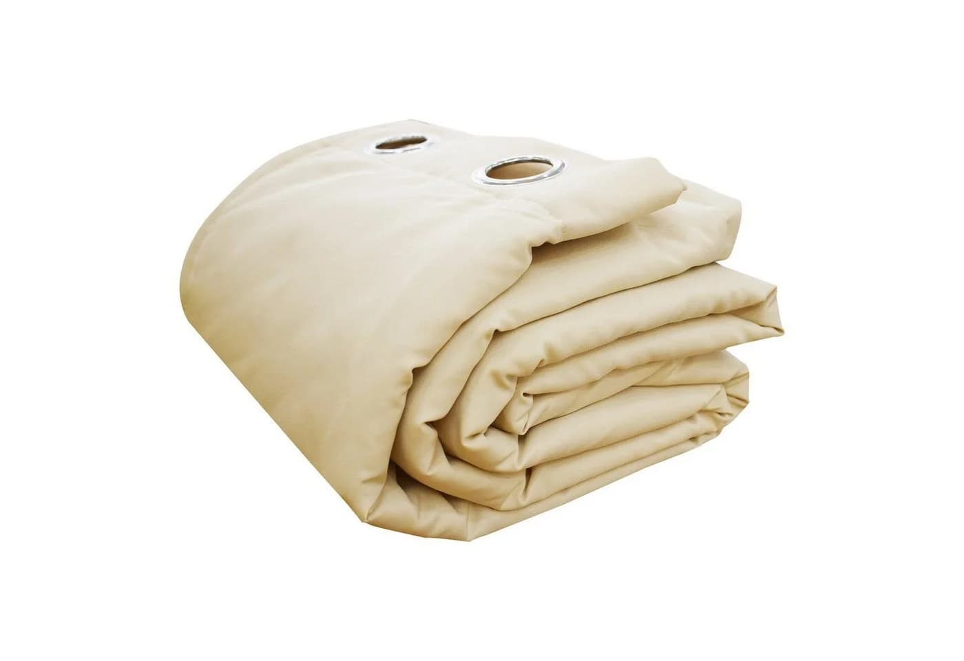 Rosnek Outdoorvorhang Gesteppt Beige/Grau Verdunkelung Wasserdicht - Bild 2