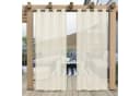 Sunicol Outdoorvorhang Transparent mit Ösen Sonnenschutz Bild 2