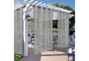 Sunicol Outdoorvorhang mit Ösen Transparent Grau 4 St Bild 2