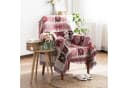 Boho-Decke Fleecedecke mit Fransen BTTO Bild 3