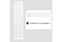 Sunicol Türvorhang Transparent Weiß mit Spannstange Bild 5