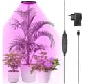 Jibenhome Pflanzenlampe 160LEDs Vollspektrum Schwarz Höhenverstellbar Bild 2
