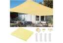 Jibenhome Sonnensegel Wasserdicht UV-Schutz Rechteckig Quadratisch Bild 2